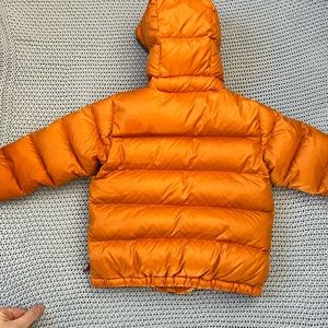 Patagonia toddler hi-loft down sweater hoody jacket